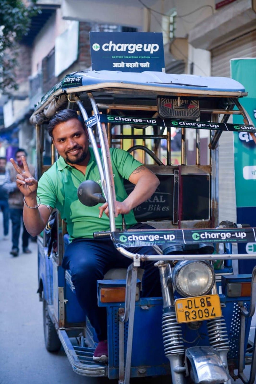 E-rickshaw at  only INR 90,000 for Delhi drivers