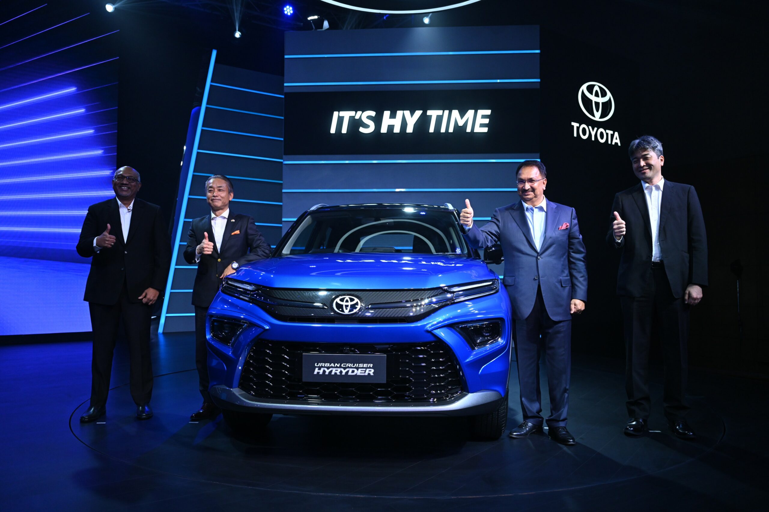 Indias first strong hybrid SUV Toyota Hyryder launched