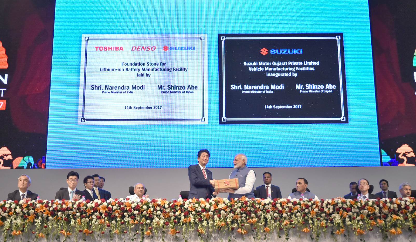 Modi lays foundation stone for Suzukis BEV & Kharkhoda plant