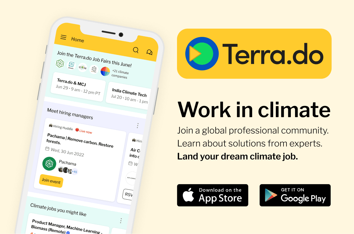 Terra.do online  recruitment platform for green jobs