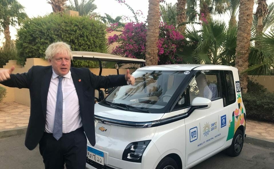 The largest fleet of over 200 EVs is the official mode of transport at COP-27