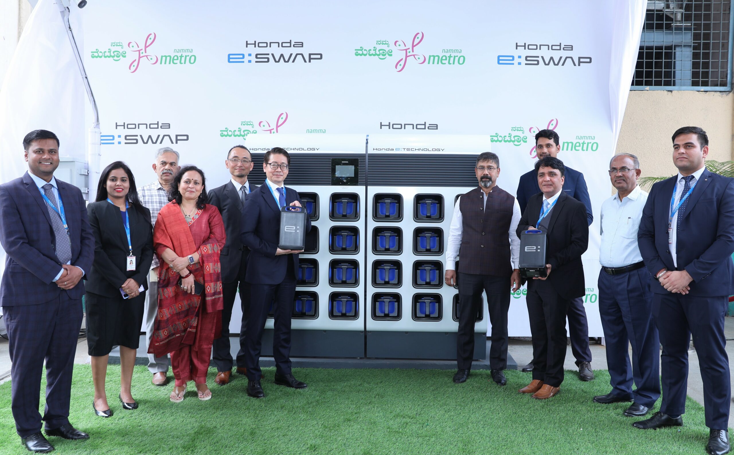 HEID and BMRCL announce operation of Battery swap service at BMRCL Metro stations.