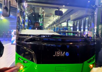 JBM  launches 100% Electric Luxury Coach.