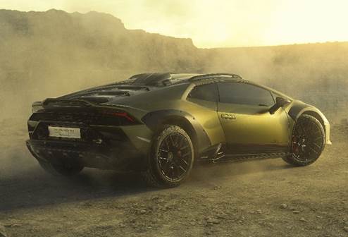 Bridgestone Partners with Lamborghini to Develop World-First Supercar Run-Flat All-Terrain Tyre for the Huracán Sterrato