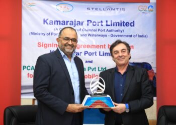“CITROËN India signs MOU with Kamarajar Port   (Ennore) to commence exports of New C3.