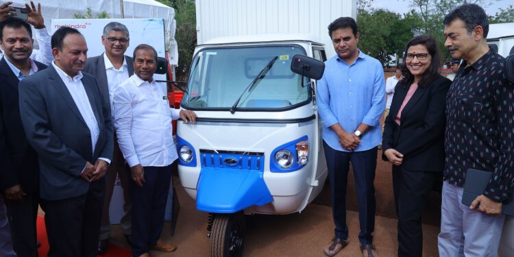 Mahindra Last Mile Mobility organises ground-breaking ceremony of its EV manufacturing facility in Zaheerabad