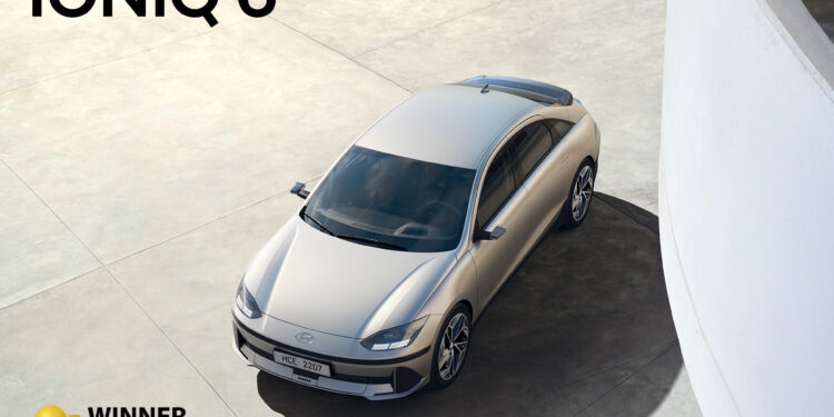 Hyundai IONIQ 6 Sweeps World Car of the Year, World Electric Vehicle and World Car Design of the Year