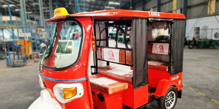 Lohia launches Narain electric 3 wheeler Limited Edition