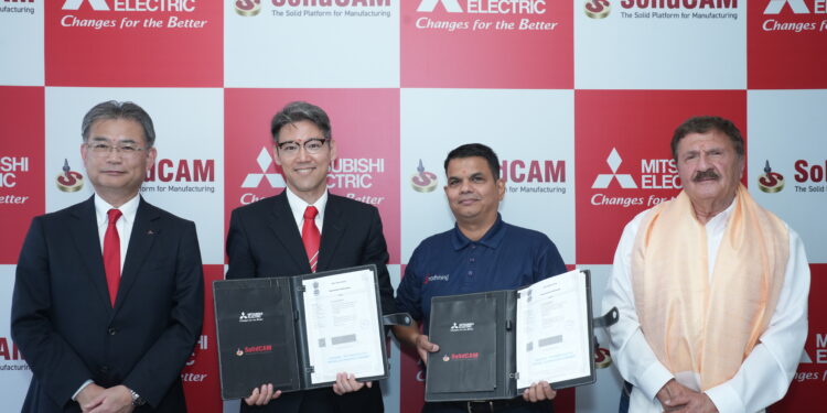 Mitsubishi Electric India CNC announces partnership with SolidCAM