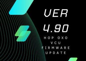 HOP Electric upgrades OXO electric motorcycle with VCU Firmware Over-The-Air update (FOTA) Ver 4.90