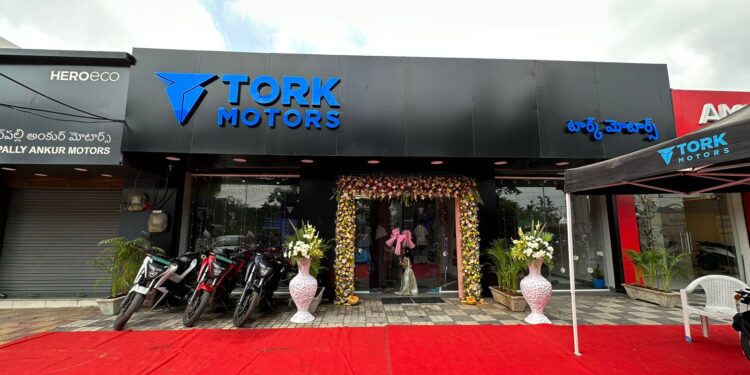 Tork Motors enters Telangana with its first experience zone