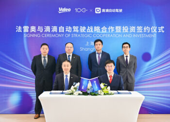 Valeo and DiDi Autonomous Driving to jointly develop intelligent safety solutions for robotaxis