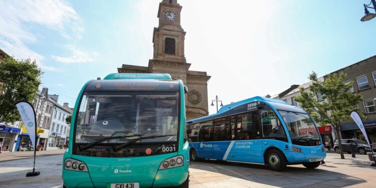 SWITCH Mobility delivers SWITCH Solo electric buses to Translink, Northern Ireland