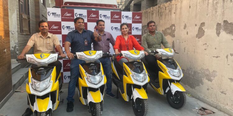 AMO mobility & Trigo Electric announce partnership to promote 10,000 Electric Bikes.