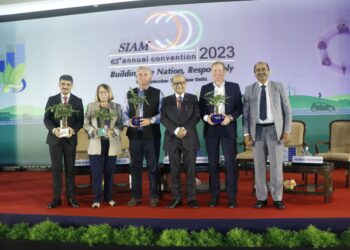 Sustainable Mobility – Global Benchmark SIAM’s 63rd Annual Convention