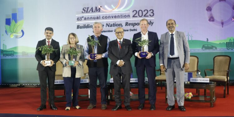 Sustainable Mobility – Global Benchmark SIAM’s 63rd Annual Convention