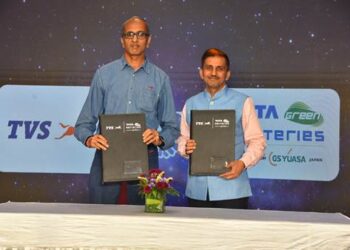 Tata AutoComp GY Batteries signs After-Market Tie-Up Agreement with TVS Motor