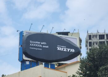 Ather Teases its upcoming Family Scooter, Ather Rizta with XXXXXXL Seat