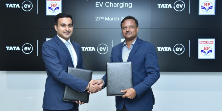 Tata Passenger Electric Mobility and HPCL partner to optimize EV charging infrastructure
