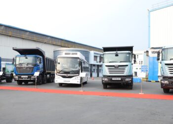 Tata Motors flags-off its next-gen, eco-friendly fleet of commercial vehicles to Tata Steel