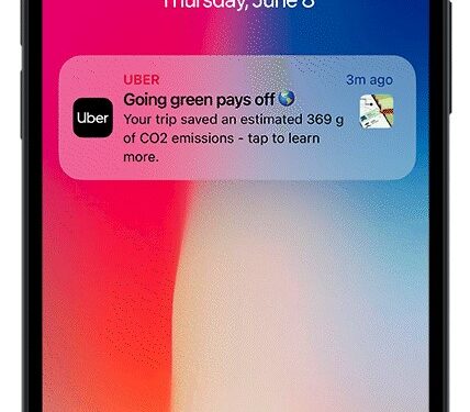 Uber’s new feature to track CO2 emissions saved on every Uber Green ride 