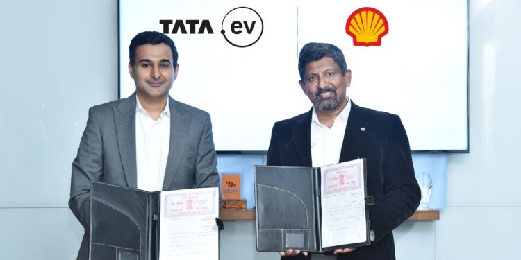 Tata Passenger Electric Mobility and Shell partner to deliver superior EV charging experiences across India