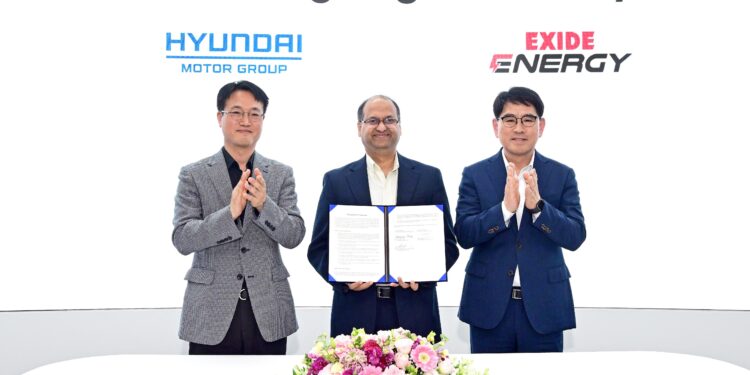 Hyundai Motor & Kia forge strategic partnership with Exide Energy for EV battery localization in India