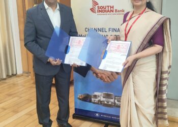 South Indian Bank signs MOU with Ashok Leyland Limited for Dealer Financing
