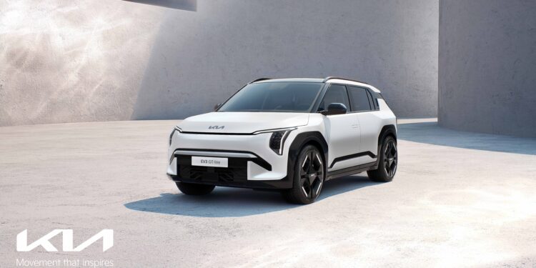 Kia EV3 delivers elevated electric SUV experience with innovative technology & advanced design