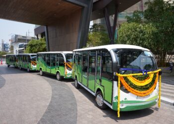 Mindspace Business Parks REIT launches Electric Shuttle Service at Mindspace Madhapur