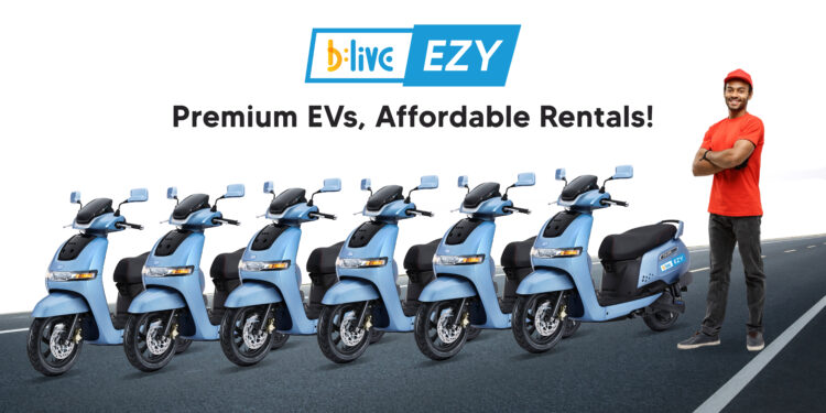 BLive launches EV Rental Program For Last-Mile Delivery Operators