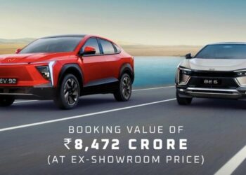 Mahindra Sets New EV Record with 30,179 Bookings Worth ₹8,472 Crore on Day 1