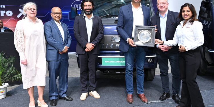 Eicher, Magenta Mobility Deploy New Pro X Electric Truck