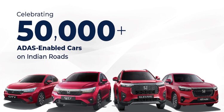 Honda Achieves Milestone of 50,000 ADAS-Enabled Vehicles on Indian Roads