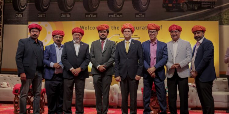 JK Tyre’s  opens its new Truck Wheels center in Gandhidham