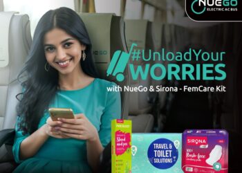 NueGo Partners bats for  Women’s Comfort and Hygiene in Intercity Bus Travel