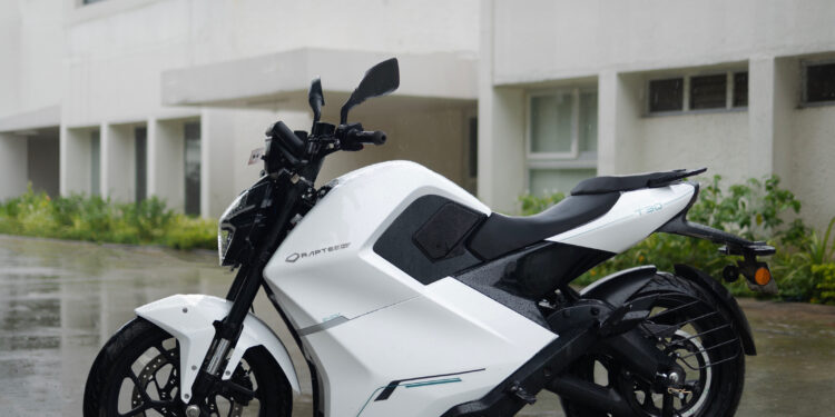 India’s 1st EV Bike with CCS2 Charging: Raptee T30 ARAI Certified