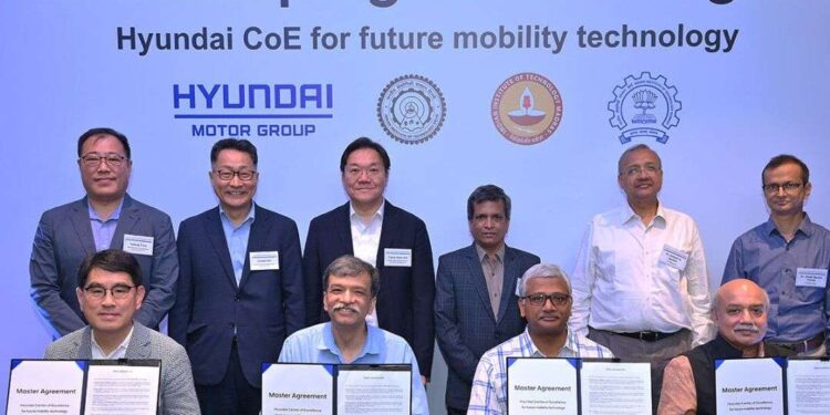 Hyundai Motor group inks agreement with IIT Delhi for Its Center of Excellence