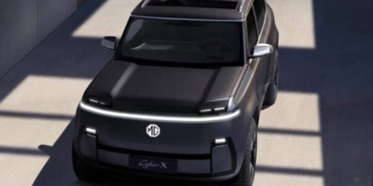 MG unveils Cyber X series at Shanghai Motor Show