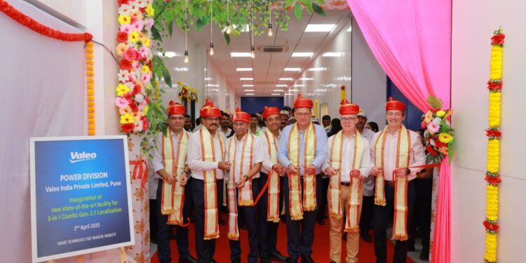 Valeo Expands Pune Manufacturing Facility with 3-in-1 Combo unit for xEV’s