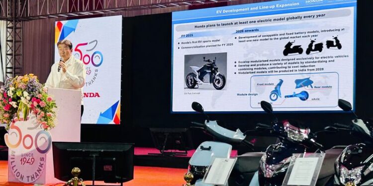 Honda to launch one electric two-wheeler EV every year globally: Minoru Kato