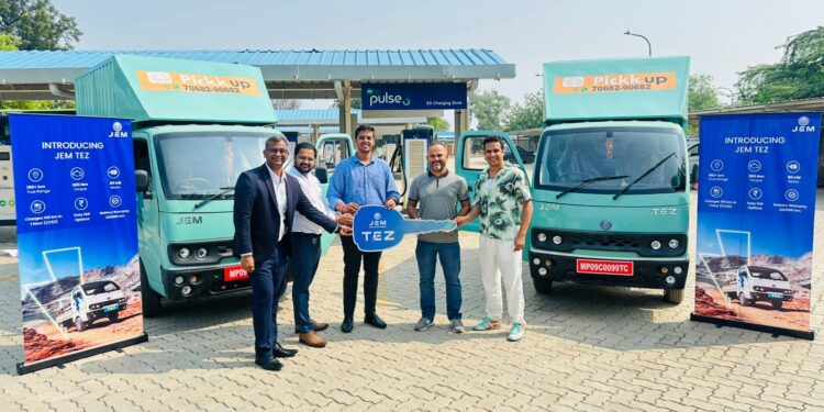 ‘Pickkup’ to deploy 300 units of JEM TEZ E-LCV by end of FY 25