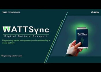 Tata Technologies Unveils WATTSync Battery Passport Solution