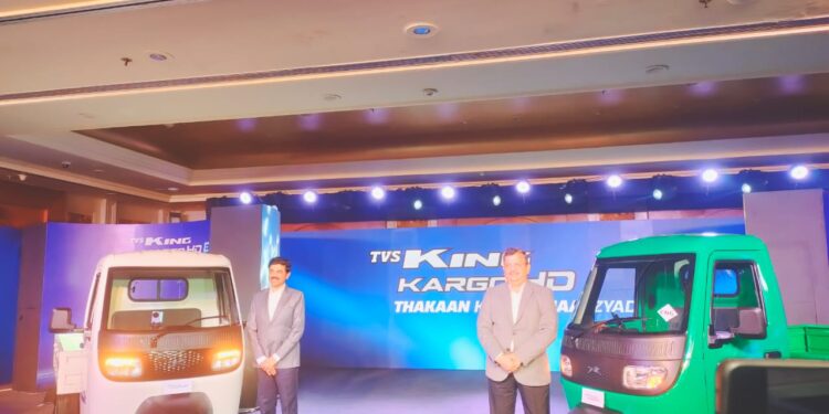 TVS King Kargo HD EV Sets New Standard in Cargo Mobility