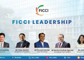 FICCI Unveils Centenary Logo as Anant Goenka Takes Charge for 2025–26