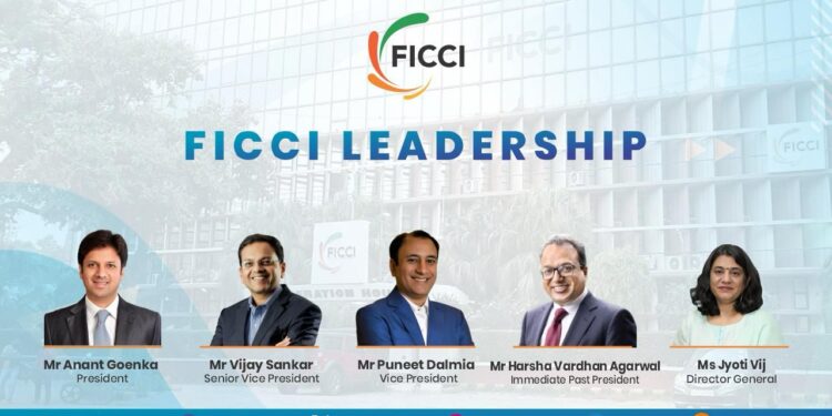 FICCI Unveils Centenary Logo as Anant Goenka Takes Charge for 2025–26