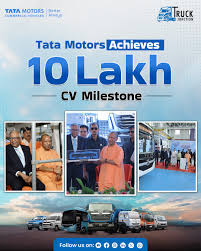 Tata Motors rolls out 10 lakh CVs from Lucknow, marking 35 years of excellence