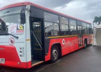 SWITCH Mobility Showcases Flagship EiV12 Electric Bus at Best of Bharat & Mauritius Expo 2026
