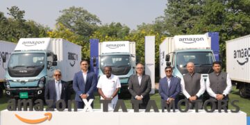 Amazon Collaborates with Tata Motors to Deploy 3,000 Electric Trucks in Its Transportation Network in India